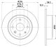 HELLA Bremsscheibe 8DD 355 116-991
