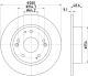 HELLA Bremsscheibe 8DD 355 117-091