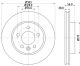 HELLA Bremsscheibe 8DD 355 129-211