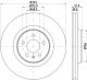 HELLA Bremsscheibe 8DD 355 117-181