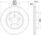 HELLA Bremsscheibe 8DD 355 117-221