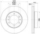 HELLA Bremsscheibe 8DD 355 117-261