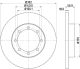 HELLA Bremsscheibe 8DD 355 117-281