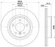HELLA Bremsscheibe 8DD 355 123-451