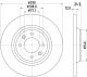 HELLA Bremsscheibe 8DD 355 117-291