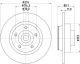 HELLA Bremsscheibe 8DD 355 117-351