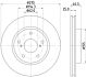 HELLA Bremsscheibe 8DD 355 117-361