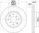 HELLA Bremsscheibe 8DD 355 117-371