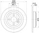 HELLA Bremsscheibe 8DD 355 122-971