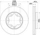 HELLA Bremsscheibe 8DD 355 117-421