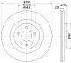 HELLA Bremsscheibe 8DD 355 118-021