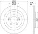 HELLA Bremsscheibe 8DD 355 118-241