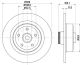 HELLA Bremsscheibe 8DD 355 123-361