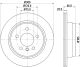 HELLA Bremsscheibe 8DD 355 118-271