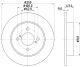 HELLA Bremsscheibe 8DD 355 118-511
