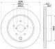 HELLA Bremsscheibe 8DD 355 118-451