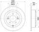HELLA Bremsscheibe 8DD 355 118-091