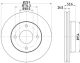HELLA Bremsscheibe 8DD 355 118-571