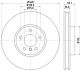 HELLA Bremsscheibe 8DD 355 119-261