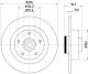 HELLA Bremsscheibe 8DD 355 123-371