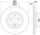 HELLA Bremsscheibe 8DD 355 119-511