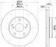 HELLA Bremsscheibe 8DD 355 119-661