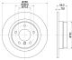HELLA Bremsscheibe 8DD 355 120-231