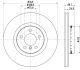 HELLA Bremsscheibe 8DD 355 120-801