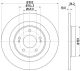 HELLA Bremsscheibe 8DD 355 120-431