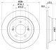 HELLA Bremsscheibe 8DD 355 120-471