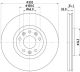 HELLA Bremsscheibe 8DD 355 120-501