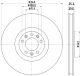HELLA Bremsscheibe 8DD 355 120-511