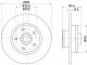 HELLA Bremsscheibe 8DD 355 125-281