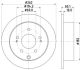 HELLA Bremsscheibe 8DD 355 120-631