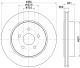 HELLA Bremsscheibe 8DD 355 120-911