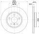 HELLA Bremsscheibe 8DD 355 122-651