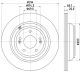 HELLA Bremsscheibe 8DD 355 122-581