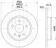 HELLA Bremsscheibe 8DD 355 122-751