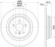 HELLA Bremsscheibe 8DD 355 122-861