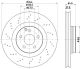 HELLA Bremsscheibe 8DD 355 122-891
