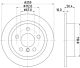 HELLA Bremsscheibe 8DD 355 123-491