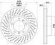 HELLA Bremsscheibe 8DD 355 125-051