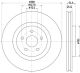 HELLA Bremsscheibe 8DD 355 125-131
