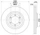 HELLA Bremsscheibe 8DD 355 125-231
