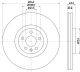 HELLA Bremsscheibe 8DD 355 126-371