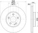 HELLA Bremsscheibe 8DD 355 126-511