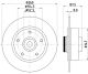 HELLA Bremsscheibe 8DD 355 129-871