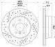 HELLA Bremsscheibe 8DD 355 130-011