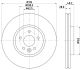 HELLA Bremsscheibe 8DD 355 131-861