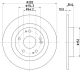 HELLA Bremsscheibe 8DD 355 131-901
